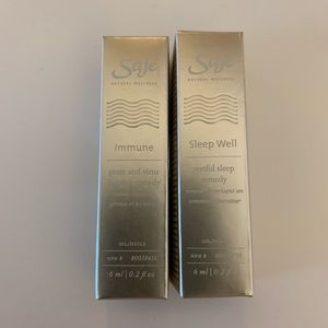 Saje Immune and Sleep Well Roll On